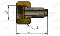 Соединение навертное  НСН 14хG3/4 У3. ст.20