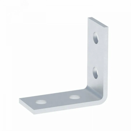 Пластина угловая 90 градусов 4 отверстия MSP 205