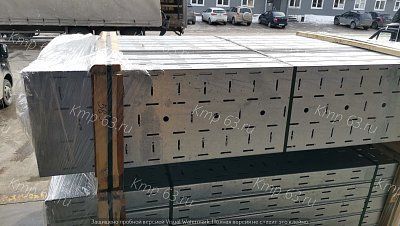 Лоток лестничный крестообразный НЛ-К 60х10 УТ1,5 - Фото 25