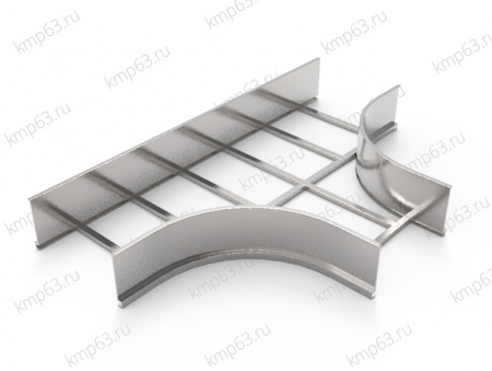 Лоток лестничный тройниковый НЛ-У 40х10 УТ1,5