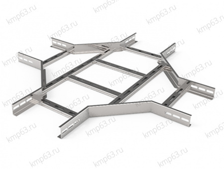 Лоток лестничный крестообразный НЛ-К 30х10 УТ1,5 S=1,20