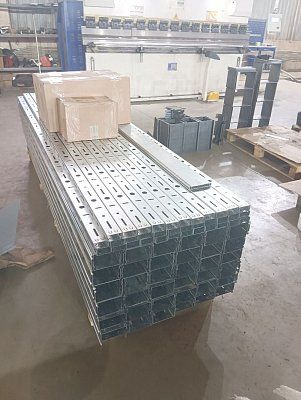 Лоток лестничный крестообразный НЛ-К 60х10 УТ1,5 - Фото 71
